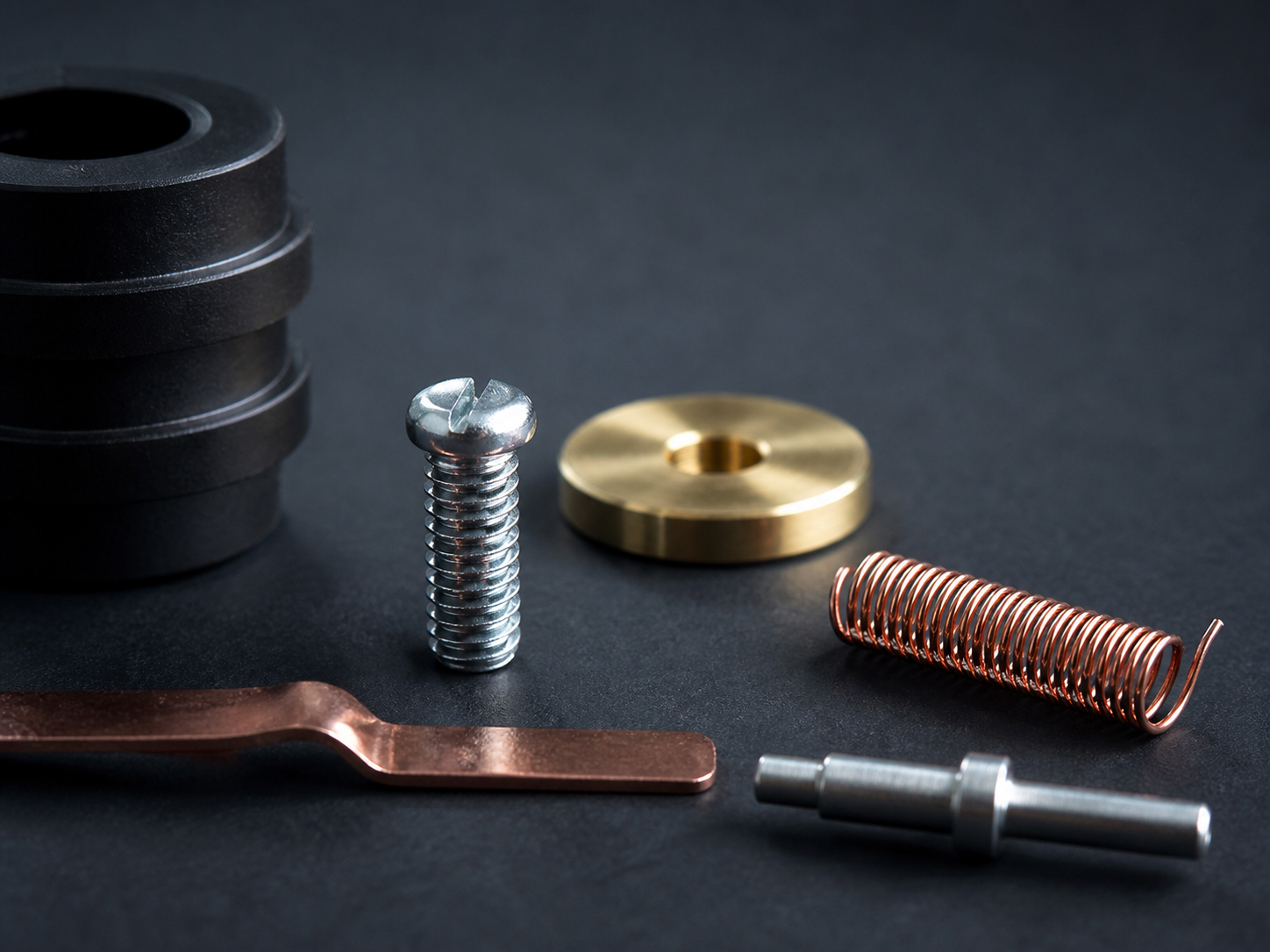 Selected electrical materials arranged for production